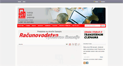 Desktop Screenshot of feb.ba